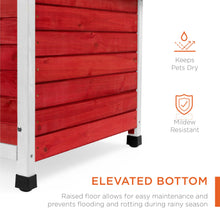 Load image into Gallery viewer, All-Weather Pet House w/Divider, Lid Roof
