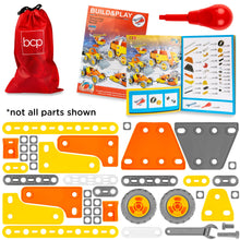 Load image into Gallery viewer, Kids 147-Piece 5-in-1 Educational STEM Building Toy Kit Vehicle Play Set
