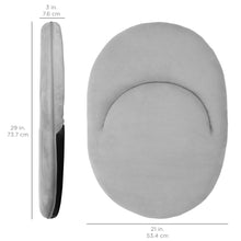 Load image into Gallery viewer, Multipurpose Adjustable Floor Chair w/ Machine-Washable Microfiber Cover
