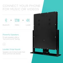 Load image into Gallery viewer, Hollywood Vanity Mirror w/ Bluetooth Speakers, 3 Color Temps, Phone Stand
