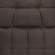 Load image into Gallery viewer, Convertible Linen Tufted Futon w/ 2 Plush Pillows, Split-Back Design
