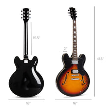 Load image into Gallery viewer, All-Inclusive Semi-Hollow Body Electric Guitar Set
