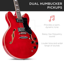 Load image into Gallery viewer, All-Inclusive Semi-Hollow Body Electric Guitar Set
