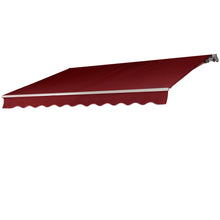 Load image into Gallery viewer, Retractable Patio Awning w/ Aluminum Frame, Crank Handle, 98x80in
