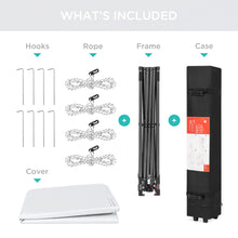 Load image into Gallery viewer, One-Person Setup Instant Pop Up Canopy w/ Wheeled Bag
