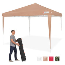 Load image into Gallery viewer, Outdoor Portable Pop Up Canopy Tent w/ Carrying Case, 10x10ft
