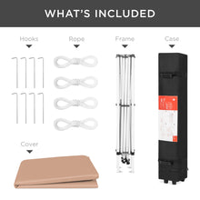 Load image into Gallery viewer, Outdoor Portable Pop Up Canopy Tent w/ Carrying Case, 10x10ft
