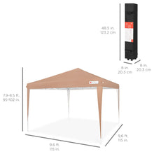 Load image into Gallery viewer, Outdoor Portable Pop Up Canopy Tent w/ Carrying Case, 10x10ft
