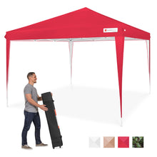 Load image into Gallery viewer, Outdoor Portable Pop Up Canopy Tent w/ Carrying Case, 10x10ft
