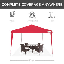 Load image into Gallery viewer, Outdoor Portable Pop Up Canopy Tent w/ Carrying Case, 10x10ft
