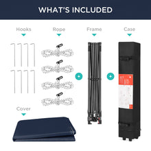 Load image into Gallery viewer, One-Person Setup Instant Pop Up Canopy w/ Wheeled Bag
