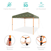 Load image into Gallery viewer, One-Person Setup Instant Pop Up Canopy w/ Wheeled Bag
