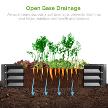 Load image into Gallery viewer, Outdoor Metal Raised Garden Bed for Vegetables, Flowers, Herbs - 6x3x1ft
