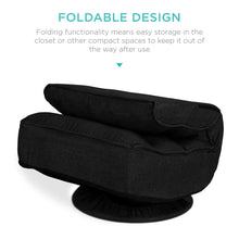 Load image into Gallery viewer, Folding Floor Gaming Chair w/ 360-Degree Swivel, 4 Adjustable Positions
