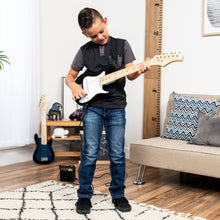 Load image into Gallery viewer, 30in Kids Electric Guitar Instrument Starter Kit w/ 5W Amp, Strap, Case
