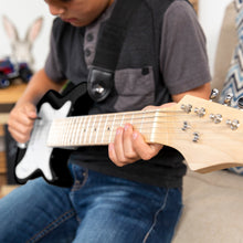 Load image into Gallery viewer, 30in Kids Electric Guitar Instrument Starter Kit w/ 5W Amp, Strap, Case
