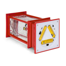 Load image into Gallery viewer, Pre-Lit Glitter Water Snow Globe Lantern Holiday Decoration w/ Snowman
